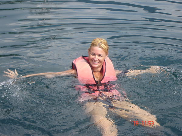 Swimming at the Lake