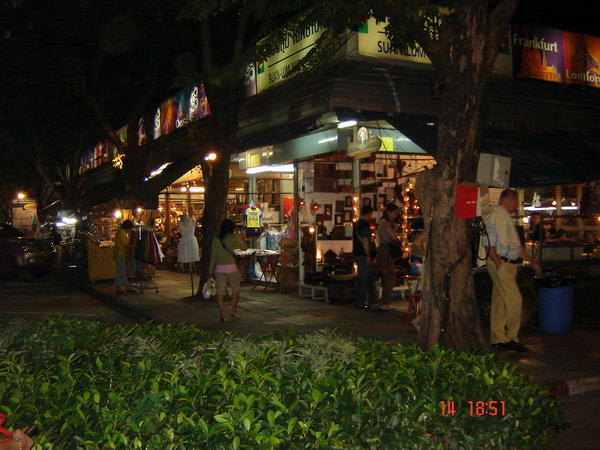 Shops Galore at the Night Bazaar