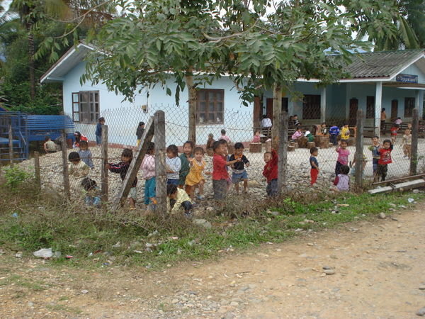 Kindergarten in Vang Vieng
