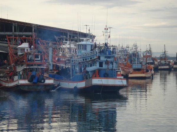 Fishing Boats at the Pier