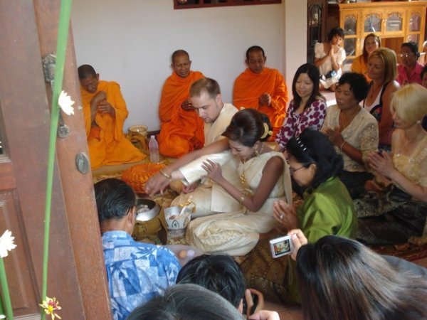 Official Monk Blessing Ceremony