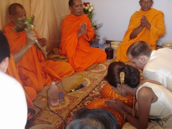 Official Monk Blessing Ceremony