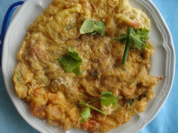 To Die For Prawn Omelette