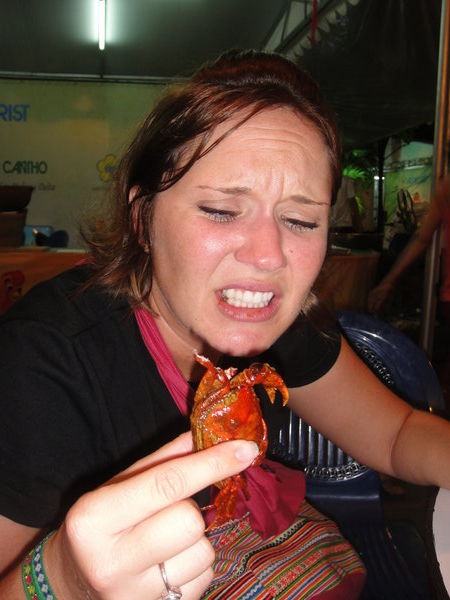 Mmmm crabs..