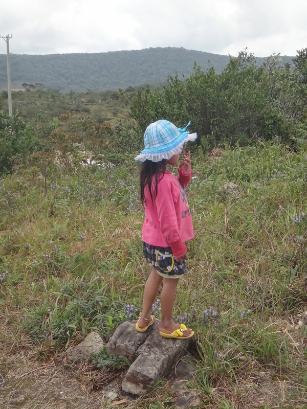 Little Girl at Bokor Hill