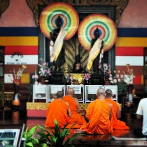 Monks Prayer Time