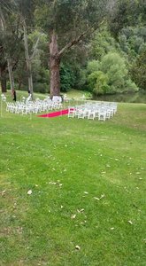 Our ceremony setup