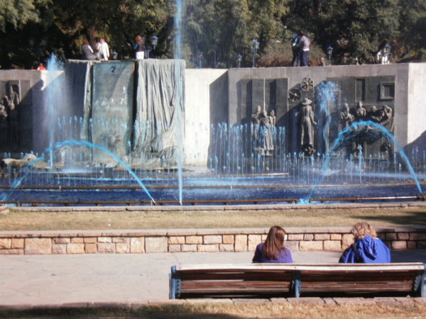 Mendoza fountain...