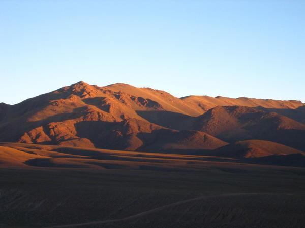 Dawn in the Andes