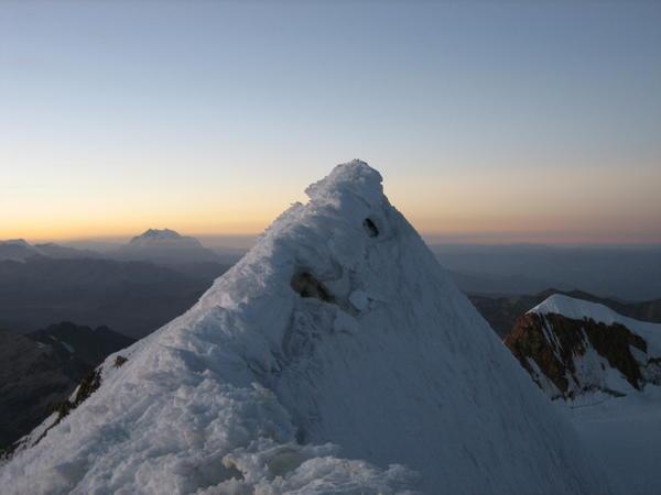 The summit alone