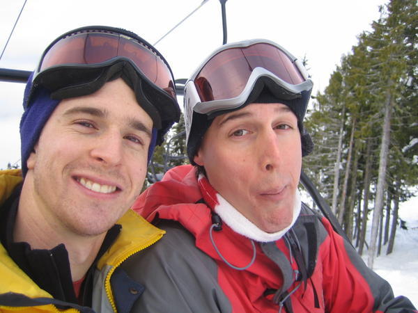 skiing @ whistler with a foreigner