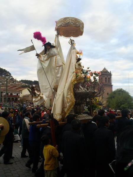 Crazy Religious Festival in Cuzco