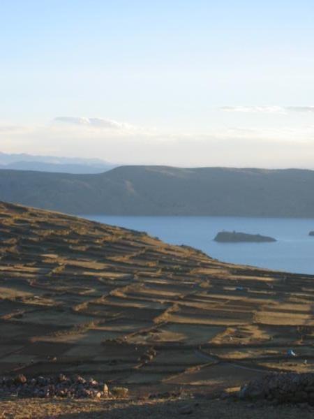 View from the top of Amantani island