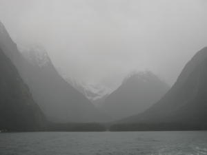 Milford Sound on a bad day!