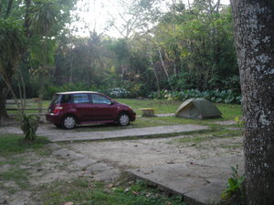 Camping in Chiapas