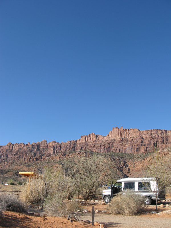 Camping in Moab