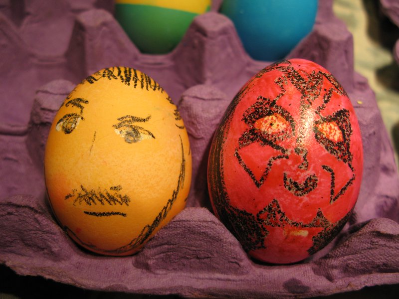 Star Wars Themed Eggs