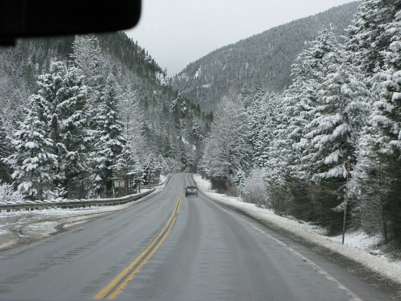 Stunning Drive to Yellowstone