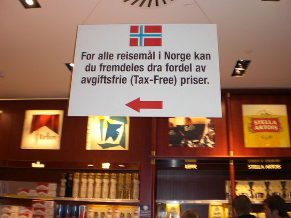 Norwegians and Taxfree