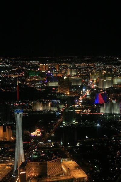 A view of The Strip