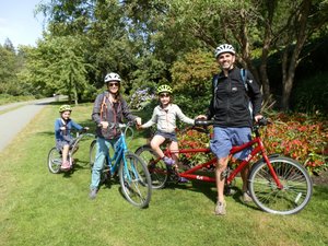 Vélo à Stanley Park - Vancouver