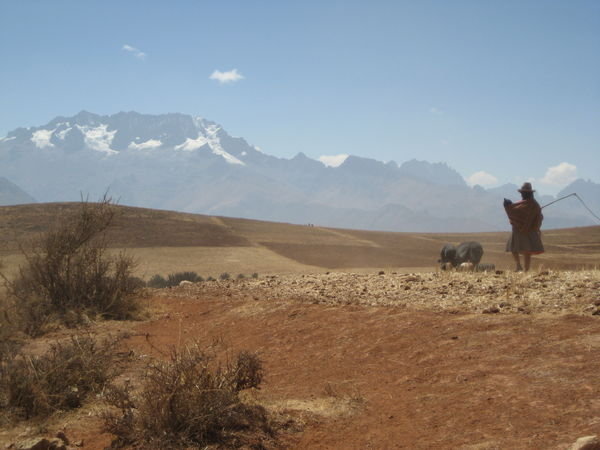 Near Maras, in the Sacred Valley