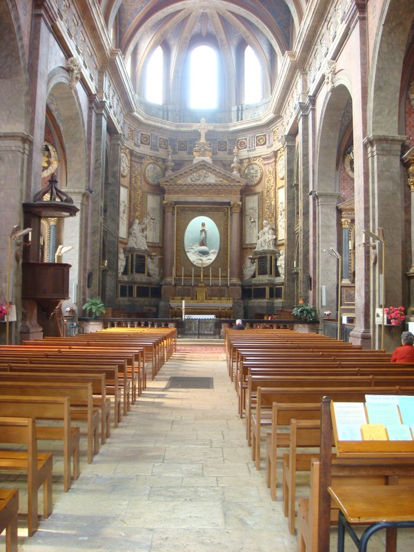 Inside St Vincent de Paul