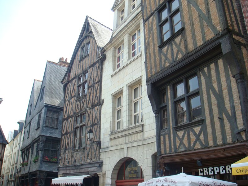 Medievel buildings in Tours