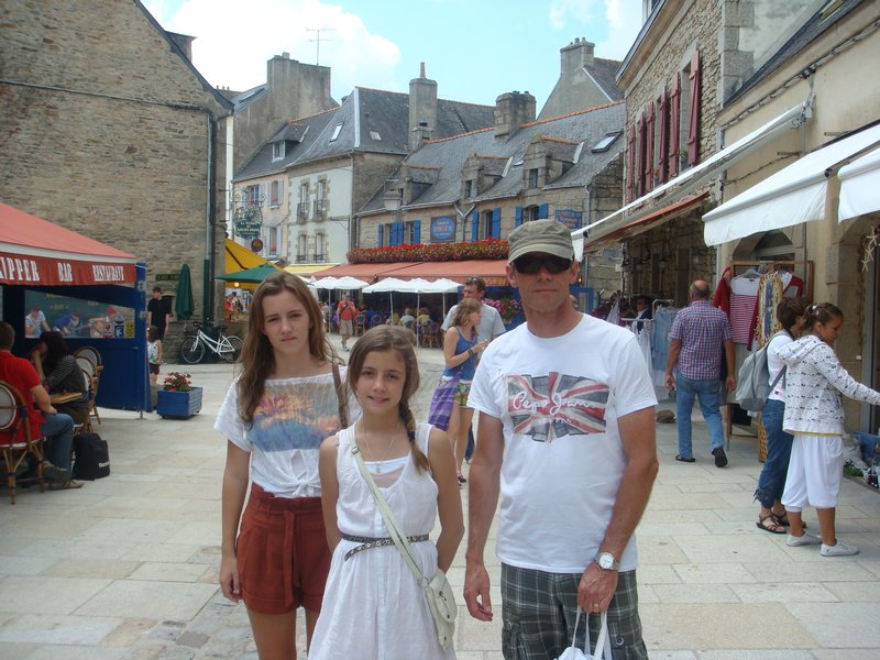 In the old village of Concarneau