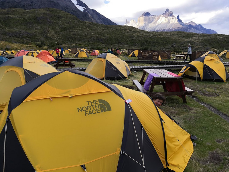Paine Grande camping