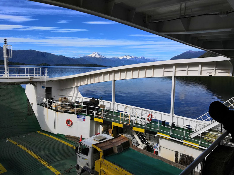 On the ferry to Quellon