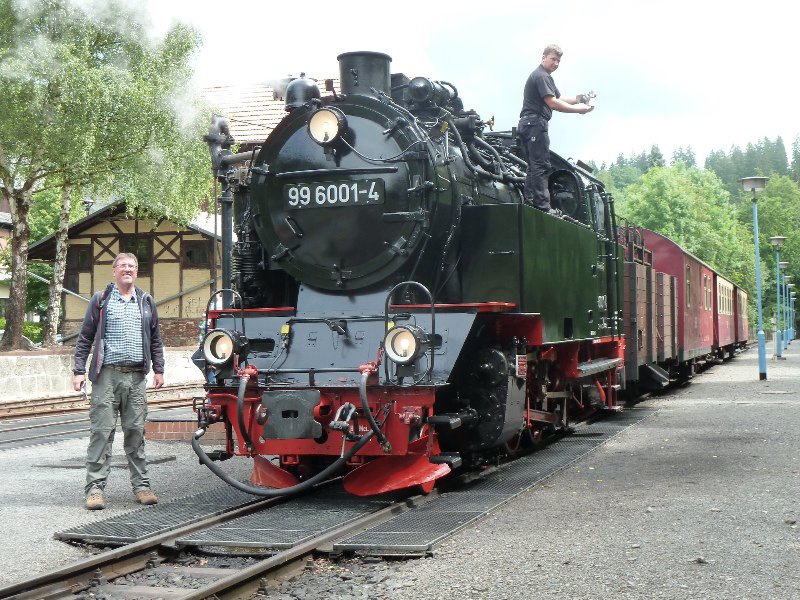 Steam train to the Harz