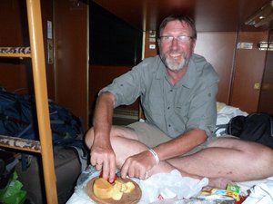 Cheese and biscuits on the sleeper