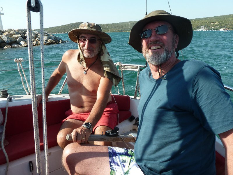 Sailing with Chetin 
