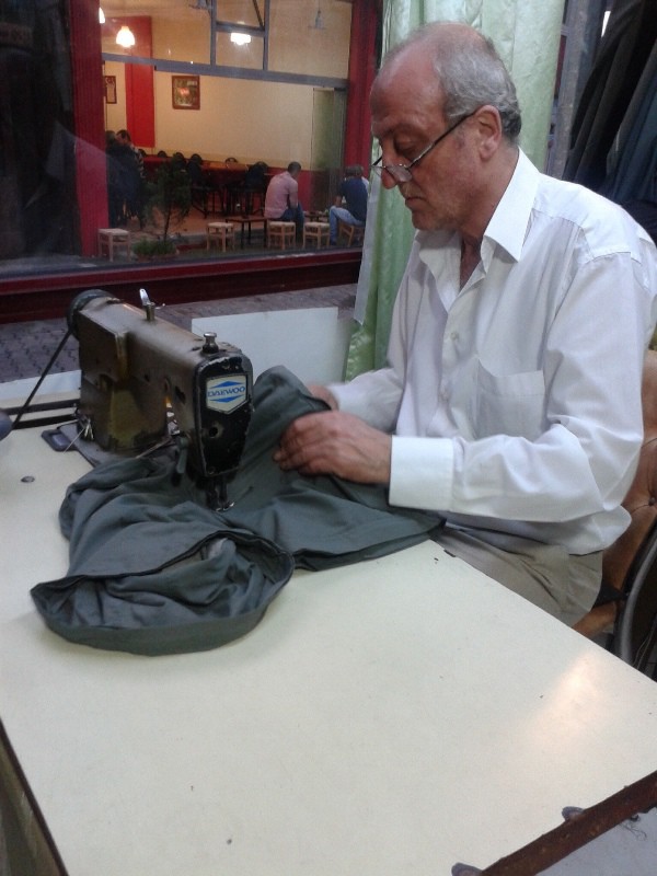 Getting my trousers repaired