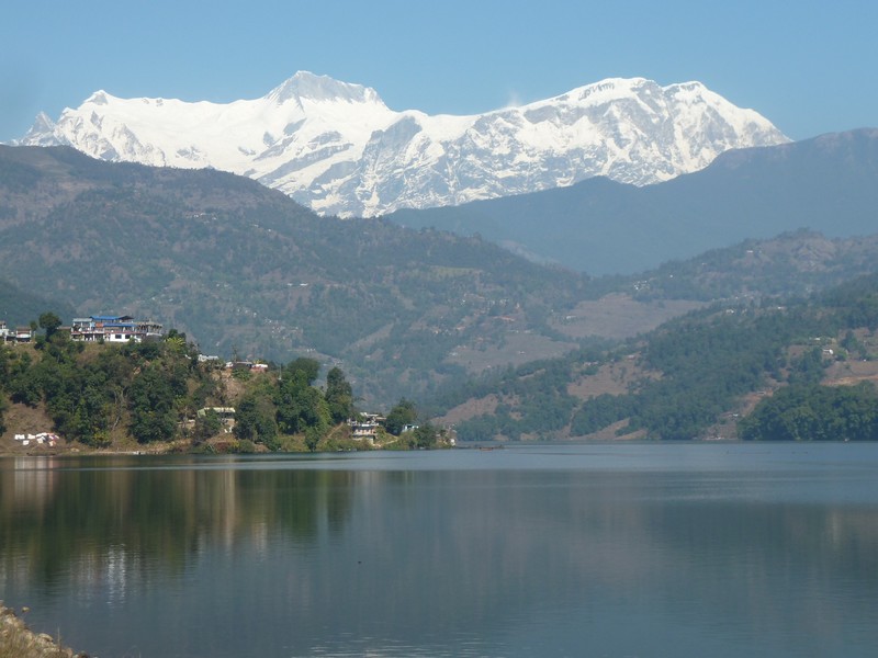 Annapurna II above Begnas Lake