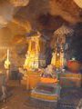 A shrine in the cave temple: Goa Giri Putri