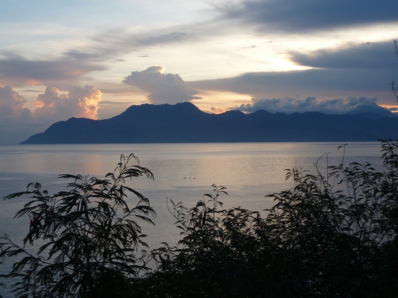 Sunset outside Ende,  Southern Flores