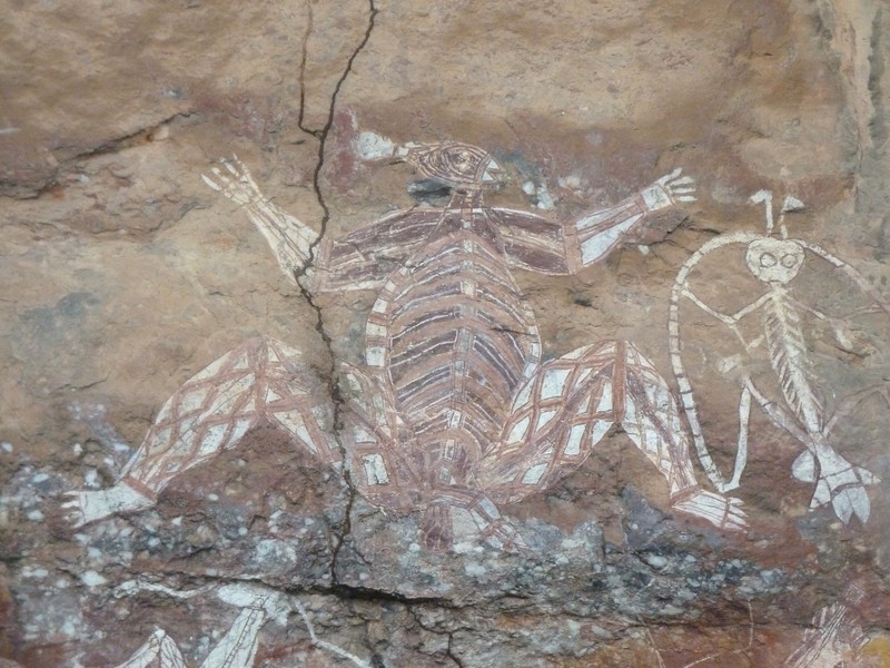 Aboriginal art in Kakadu
