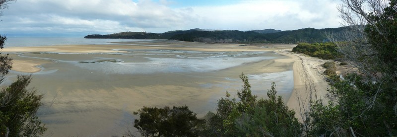 A typical vista in the Abel Tasman National Park