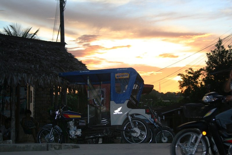 Sunset in Iquitos