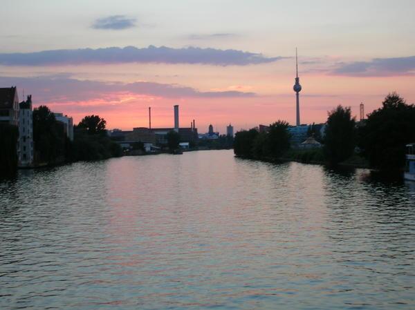 Evening on the River Spree