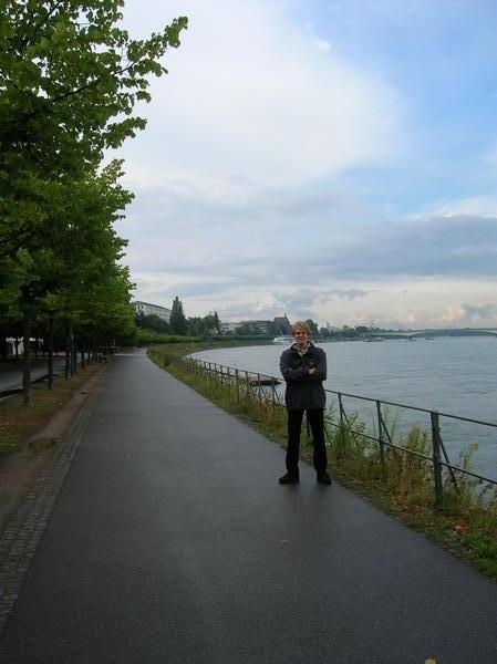 Tom on the Rhein