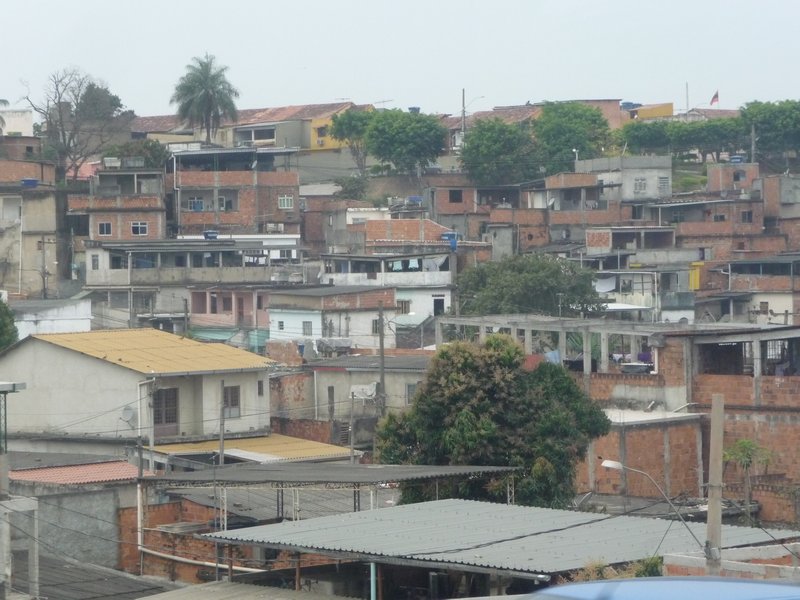 Favela uden for Rio centrum