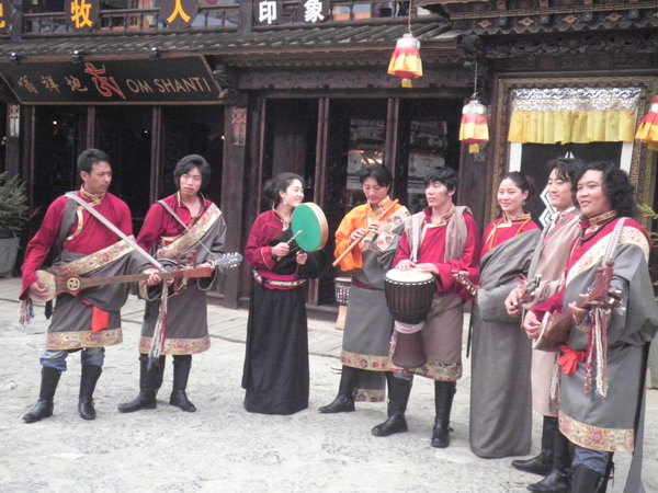 some Tibetan dancing and singing