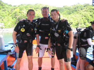 ready to do our last dive