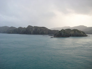 view on the ferry