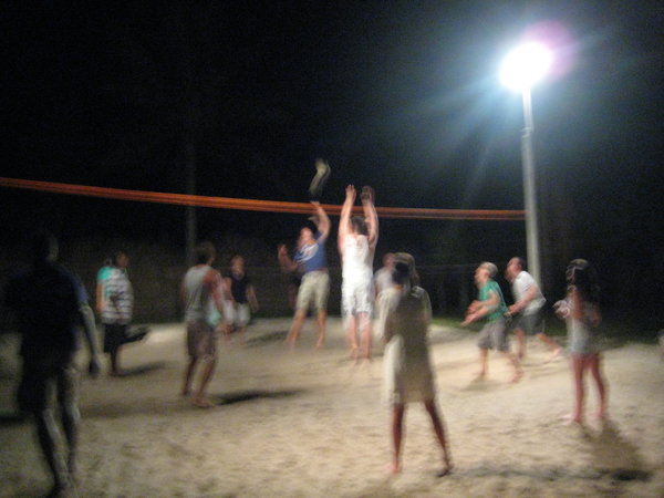 volleyball at blue lagoon