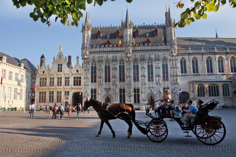 City square (Brugge; Belgium)
