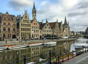 A true waterside city (Ghent; Belgium)